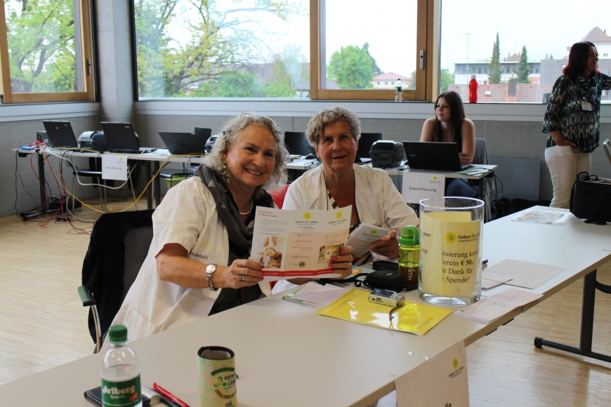 'Erfolgreiche Typisierung in Fachhochschule Vorarlberg mit prominenter Unterstützung'-Bild-2