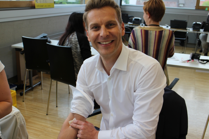 'Erfolgreiche Typisierung in Fachhochschule Vorarlberg mit prominenter Unterstützung'-Bild-8