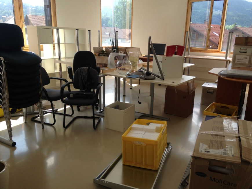 'illwerke vkw helfen durch Lehrlingsaktion bei Vereinsumzug'-Bild-9