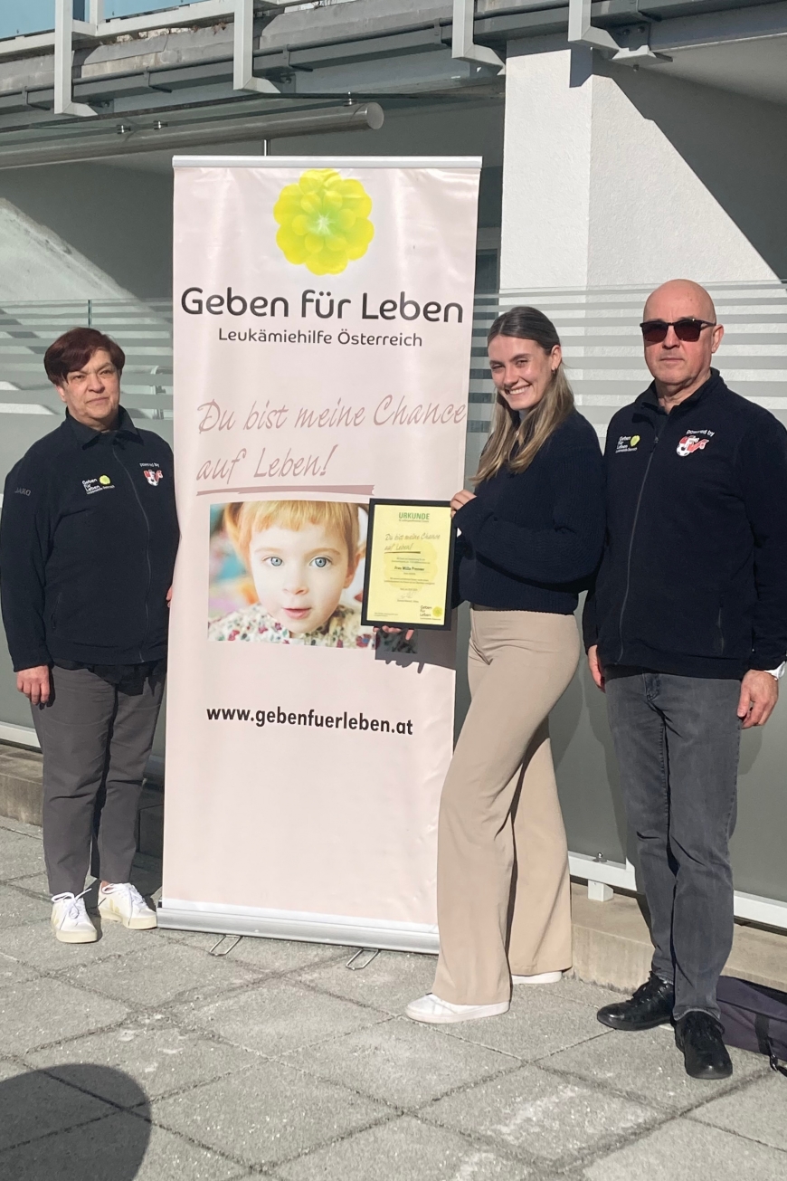 'Bürgenländerin spendet ihre Stammzellen an Mann in Mitteleuropa'-Bild-1