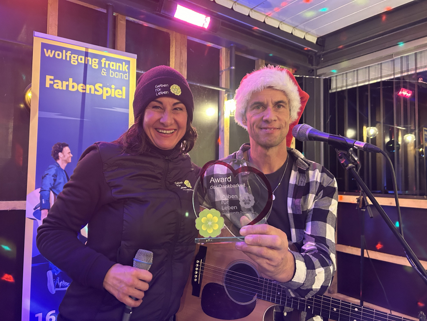 'Wolfgang Frank erhält den Award der Dankbarkeit für außergewöhnliches Engagement'-Bild-1