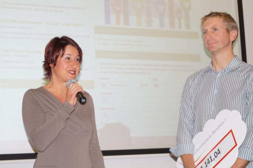 'Landesberufsschule Dornbirn 1 spendet € 1.141,04 für Typisierungen'-Bild-2