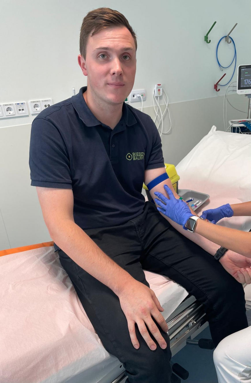 'Unser 696. Stammzellspender ist Josef aus Friedberg - Steiermark'-Bild-1