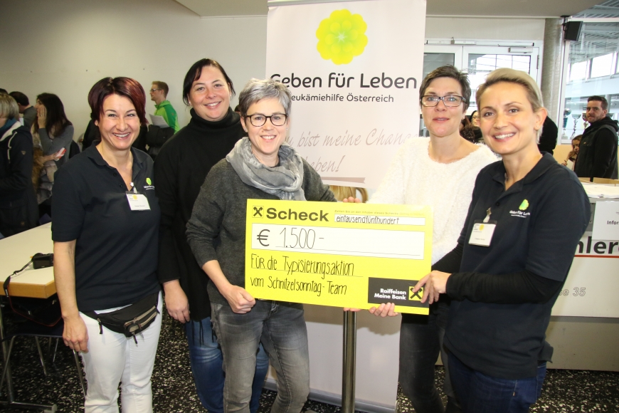 'Rekordsumme für Typisierungen in Lustenau gespendet'-Bild-2