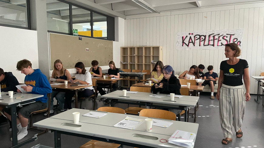 '39 neue potenzielle Lebensretter:innen am BG Feldkirch - Vorarlberg'-Bild-1