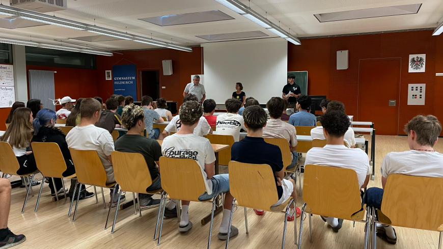 '39 neue potenzielle Lebensretter:innen am BG Feldkirch - Vorarlberg'-Bild-2