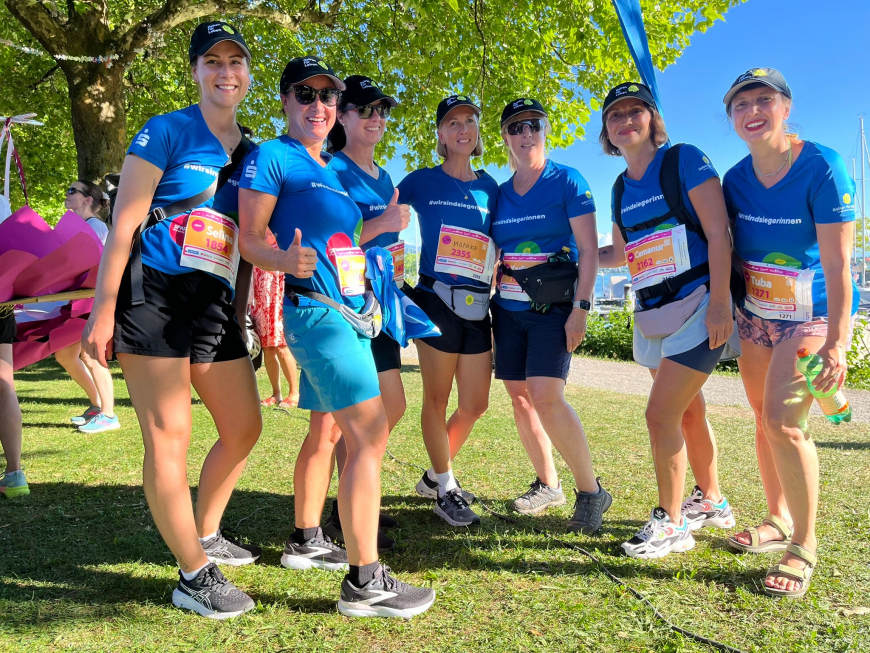 'Ein Zeichen der Hoffnung: Sparkasse ermöglicht bewegenden Einsatz von Geben für Leben beim Frauenlauf - Vorarlberg'-Bild-4