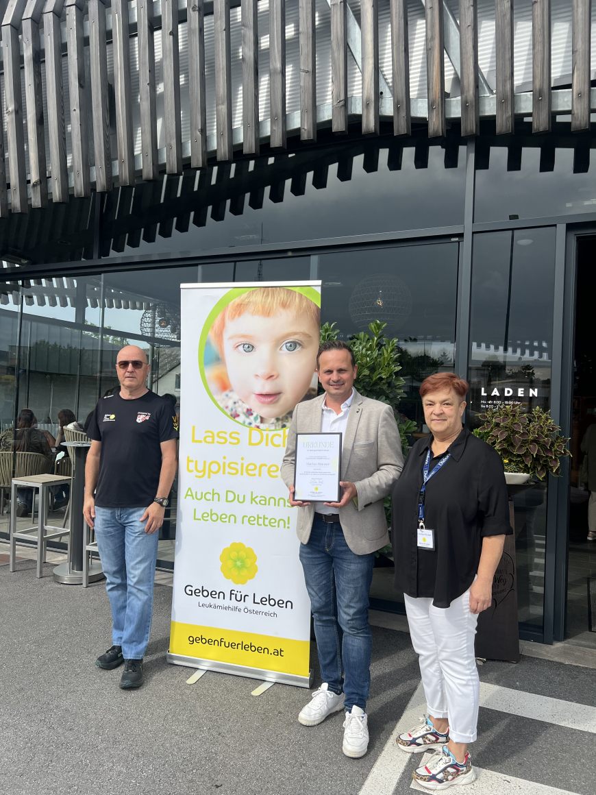 'Unser 706. Stammzellspender ist Markus aus Bad Waltersdorf - Steiermark'-Bild-1