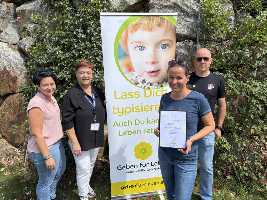 'Unsere 727. Stammzellspenderin ist Kerstin aus Markt Hartmannsdorf - Steiermark'-Bild-4