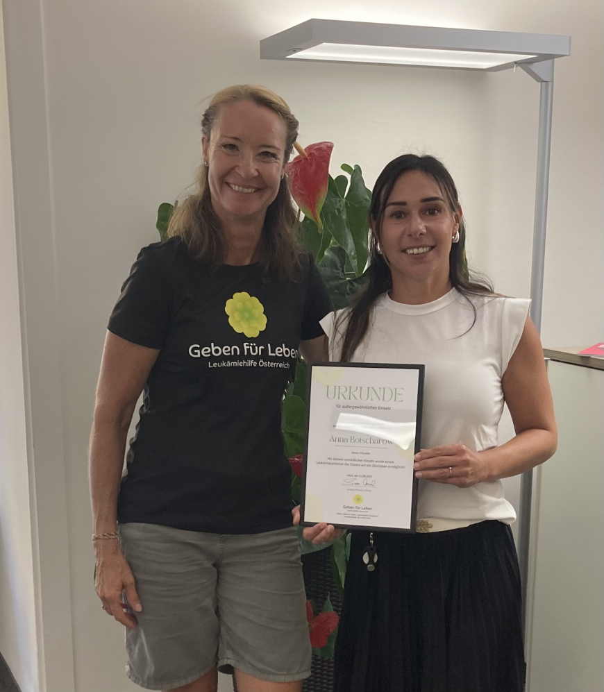 'Unsere 746. Stammzellspenderin ist Anna aus Kraig – Kärnten'-Bild-1