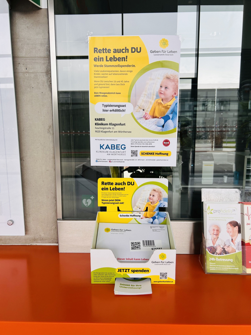 'Zwei Lebensretterboxen im Klinikum Klagenfurt – Ein neuer Standort in Kärnten unterstützt unsere Mission'-Bild-1