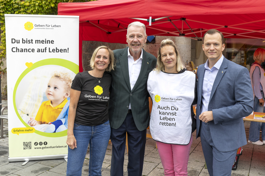 '52 Typisierungen beim Bunten Stadtfest in Wiener Neustadt - Niederösterreich'-Bild-1