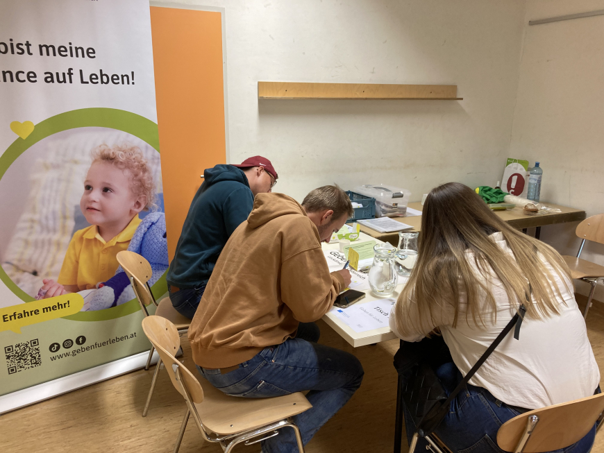 '23 Typisierungen bei der Gesundheitsmesse in Neumarkt – Steiermark'-Bild-2