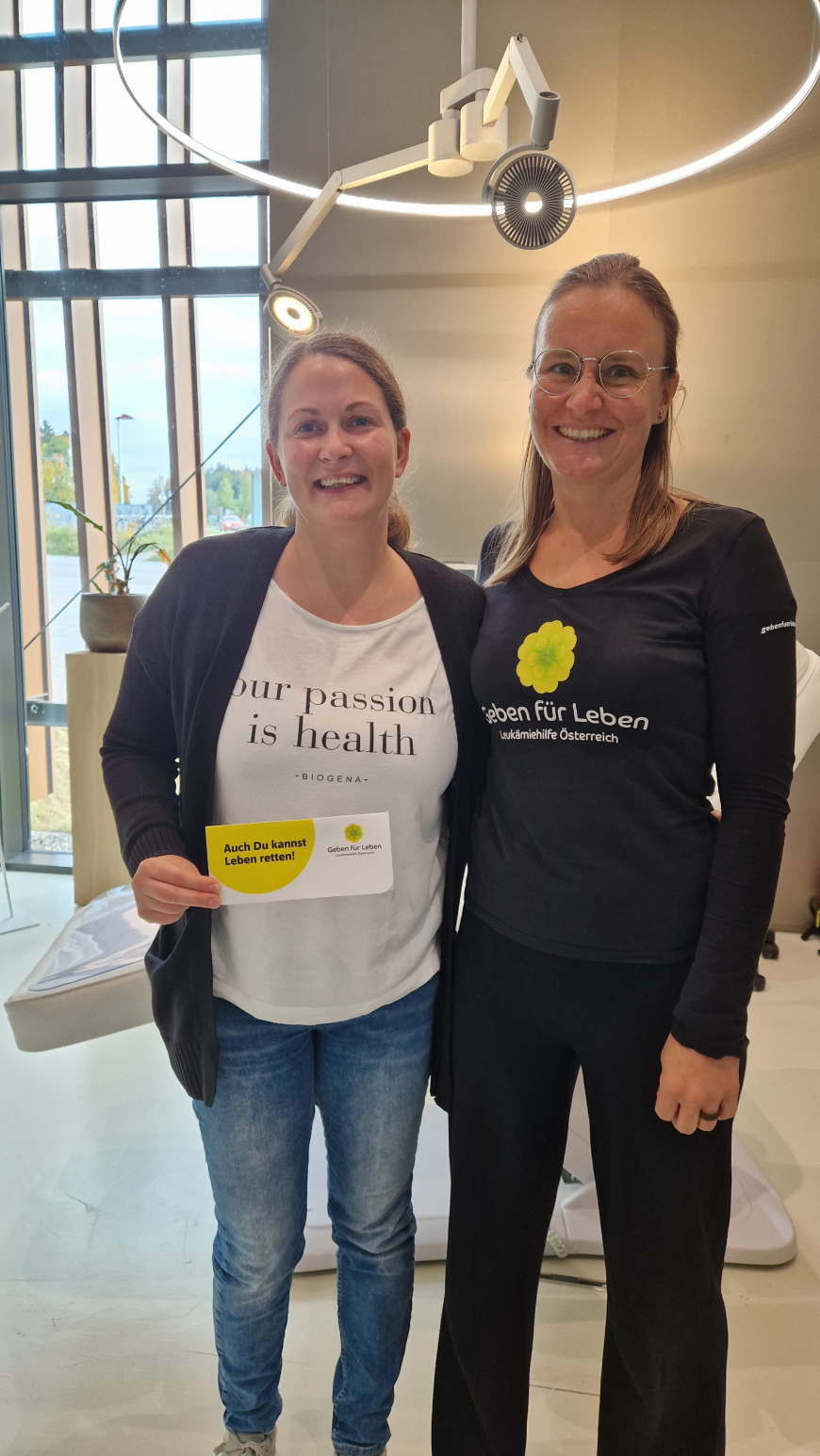 '18 neue Lebensspender:innen: Typisierungsaktion in BIOGENA-Filialen österreichweit'-Bild-2