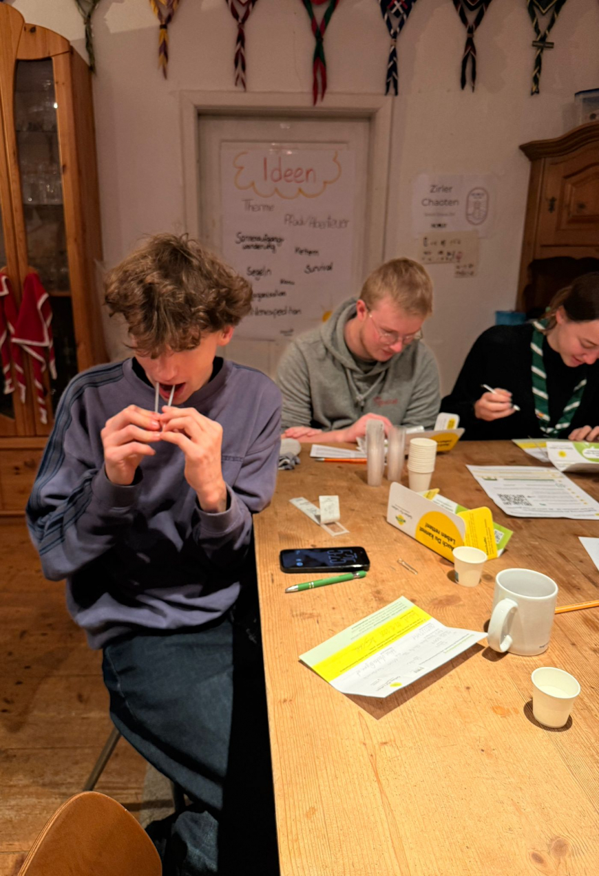 '60 Typisierungen bei den Pfadfindern in Zirl - Tirol'-Bild-2