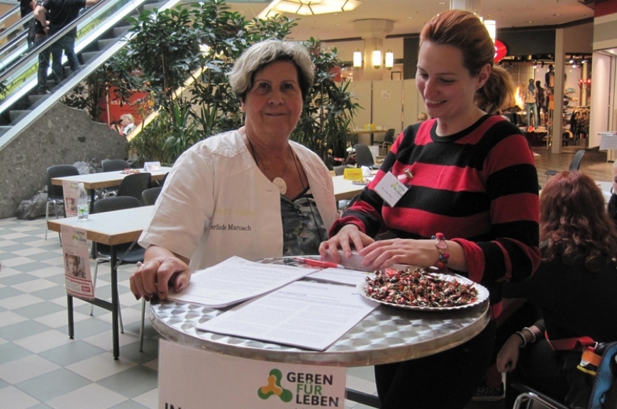 'Aktion im Messepark und eine neue Spenderin aus Vorarlberg!'-Bild-3