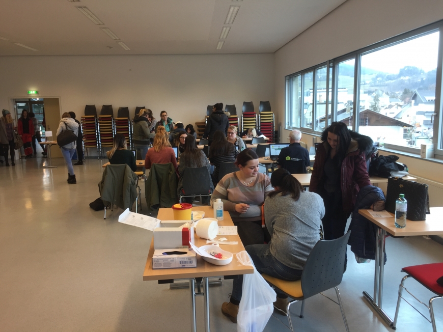 'Großartige Typisierungsaktion in der FH in Feldkirchen-Kärnten'-Bild-5