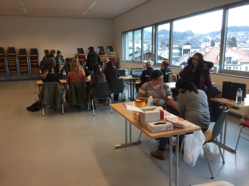 'Großartige Typisierungsaktion in der FH in Feldkirchen-Kärnten'-Bild-7