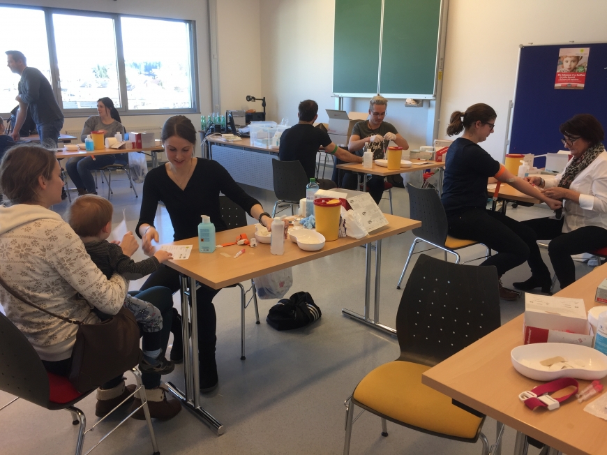 'Großartige Typisierungsaktion in der FH in Feldkirchen-Kärnten'-Bild-8