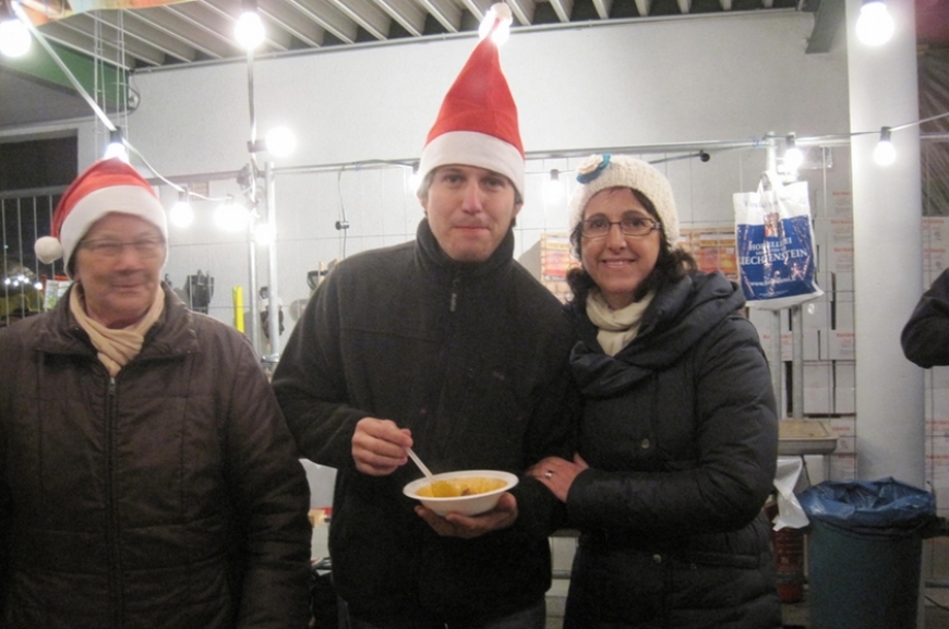 'Scheckübergabe durch die Schaufelstraßengemeinschaft'-Bild-4