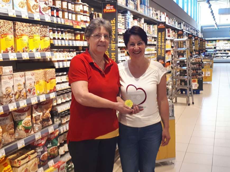 'Award der Dankbarkeit für Team vom Billa Hard für langjährige Unterstützung'-Bild-2