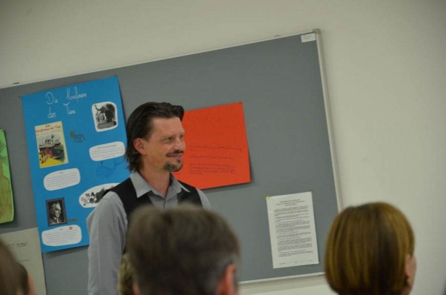 'Autor Andreas Wassner liest aus 