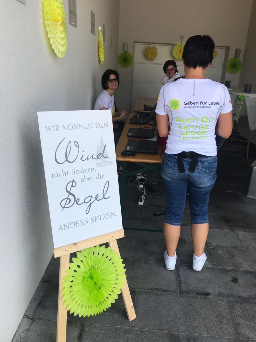 'Wunderschöne Typisierungsaktion in Wels für Leonhard'-Bild-12