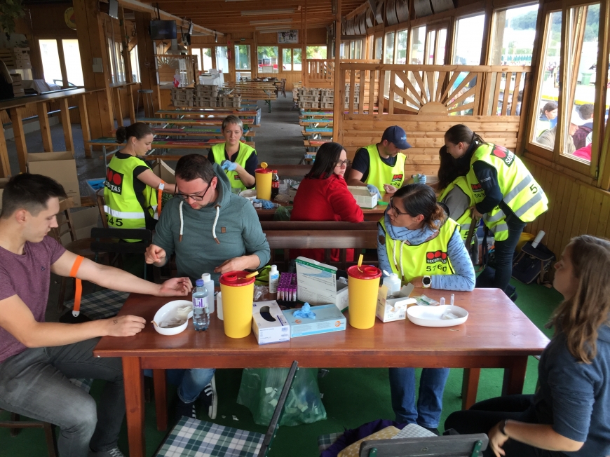 'Große Typisierungsaktion auf der Trabrennbahn in Wels'-Bild-5