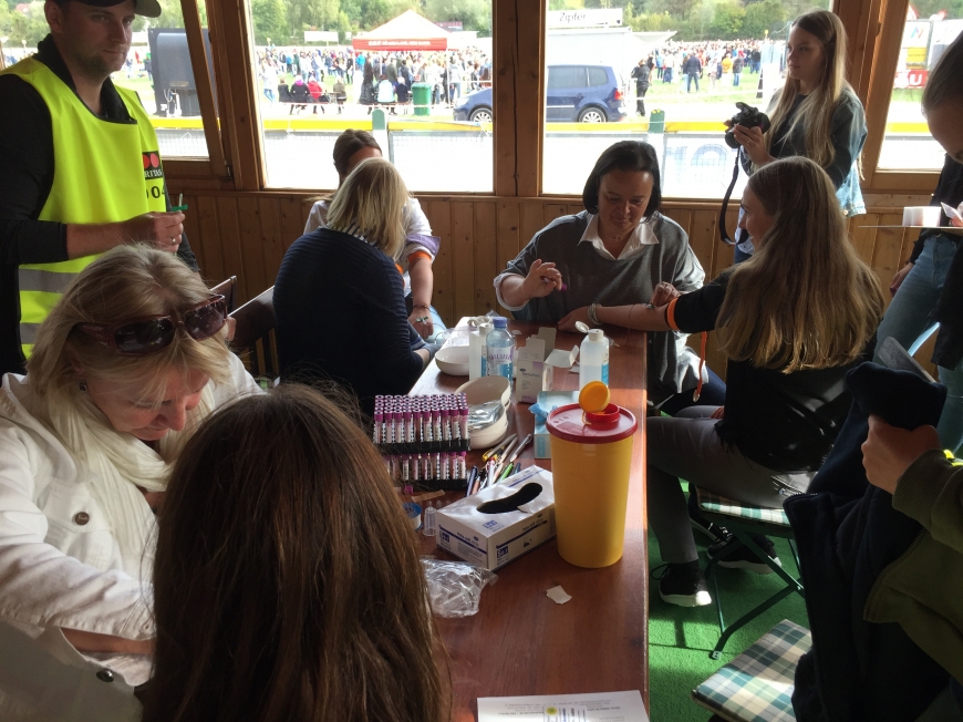 'Große Typisierungsaktion auf der Trabrennbahn in Wels'-Bild-6