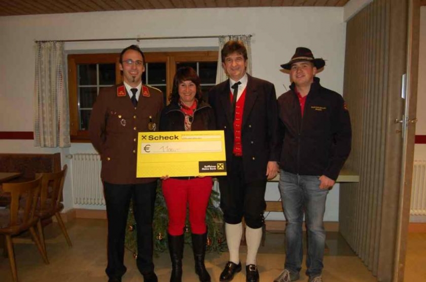 'Spende von € 1100,- durch A FÄSCHT METNAN!'-Bild-1